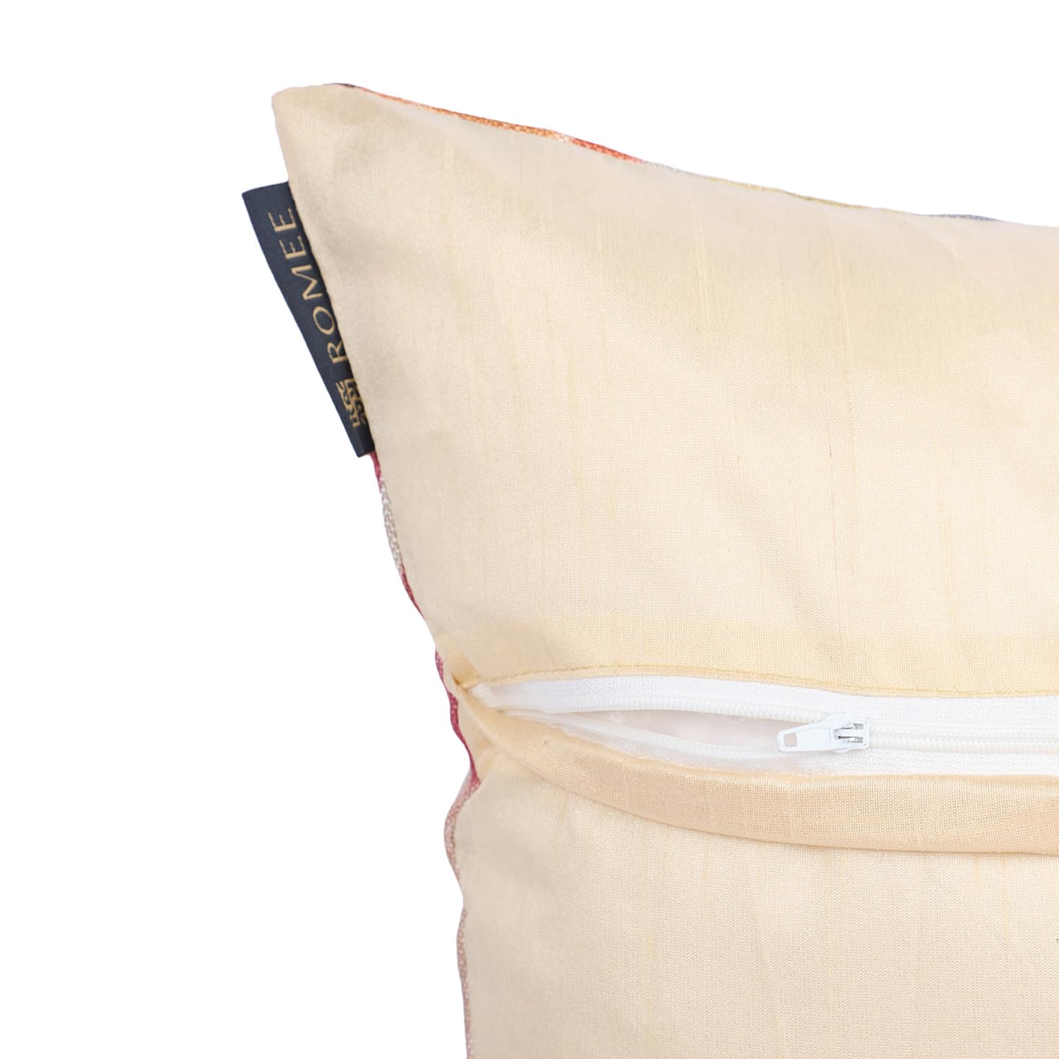 Amaze ATTIRESJute Cushion Cover 18x18 Inch – Set of 6 Decorative Throw Pillow Covers for Sofa, Couch or Bed – Designer Printed Square Cushion Covers – Home Decor (Multi)