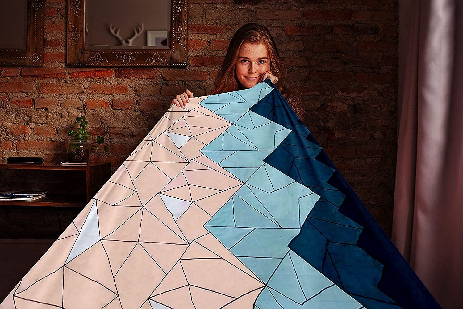 The Home Style Super Soft Glace Cotton King Size Ac Comforter Ll Blanket Ll Duvet For Double Bed With 1 Flat Bedsheet And 2 Pillow Cover (Design 21) (Pastel Green) (4Pc Comforter Set) - 350 Tc