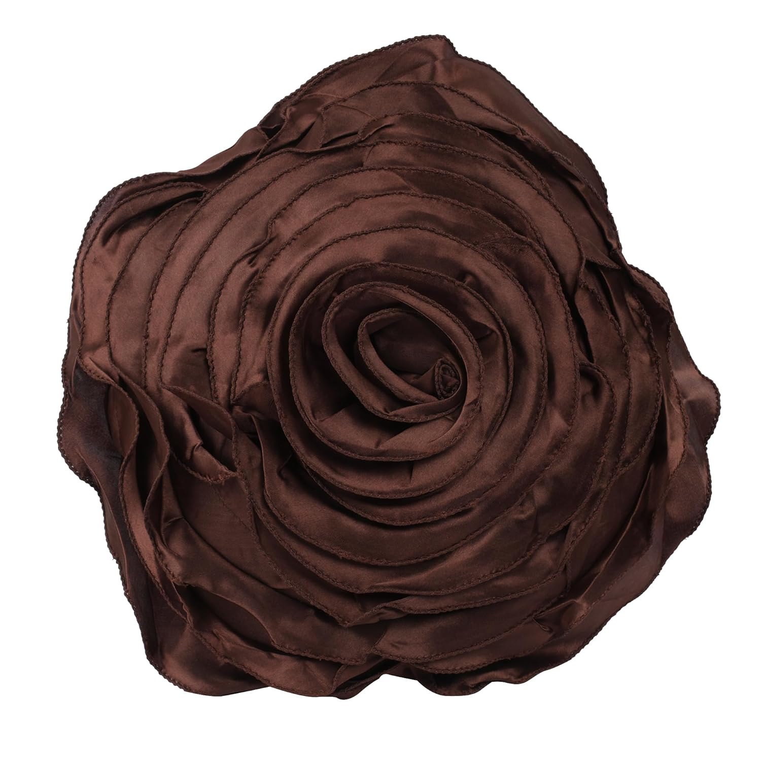 JDX m Latest Desighner Cushion Cover for Living Room and Sofa, 8076_Brown,Velvet,250 TC