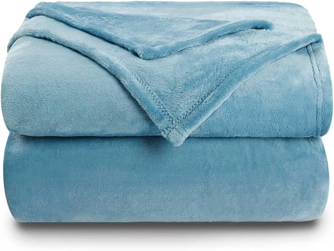 VAS COLLECTIONS® Premium Plush Single Blanket | 300 GSM Lightweight Cozy Soft for Bed, Sofa, Couch, Travel & Camping| 150x220 cm or 60X86 inches | New