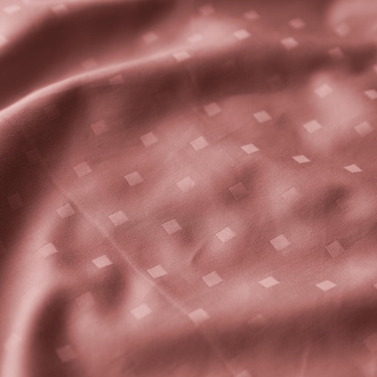 Blue Dahlia King Size (108" x 108") Bedsheet + 2 Pillow Covers (18"x28"), 300TC Swiss Dot 100% Cotton for Double/King Mattress, Soft & Breathable Oeko-TEX Certified (Soft Red)