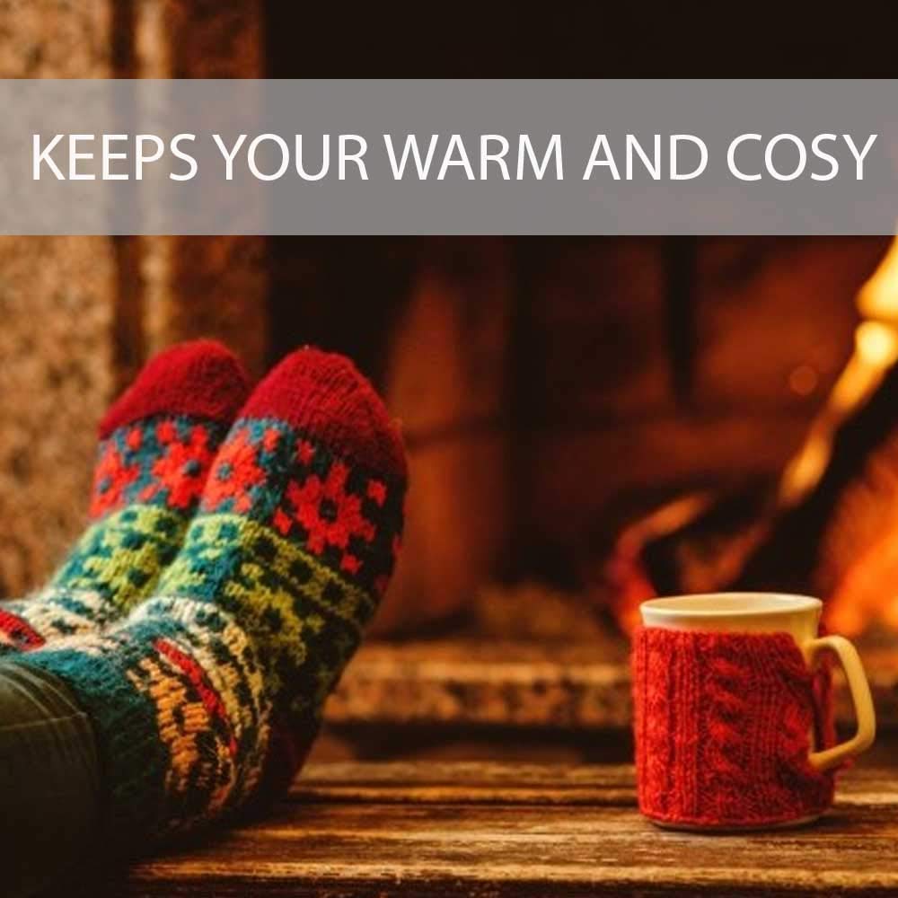 VAS COLLECTIONS Woolen Blanket Warm and Super Soft Heavy Weight Single Bed Blankets for Heavy Winter (Grey,152X225 cm,1400 Gram) (Charcoal & Grey), Breathable